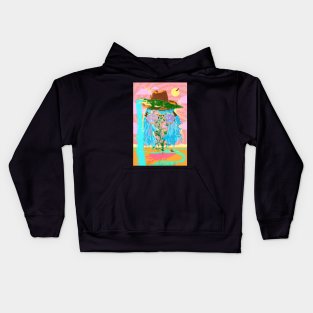 PSYCHEDELIC SWAMPER Kids Hoodie